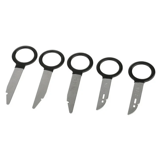 Alt view image 2 of 3 - 20Pcs Stereo Dash CD Player Removal Tool Set Automobile Replacement Accessories Car Radio Audio Removal Install Key Kit