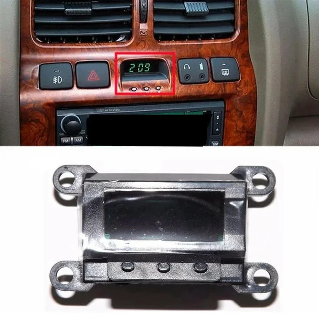 Alt view image 3 of 3 - 1 Piece Digital Clock Switch 94520-26500 For Hyundai Santa Fe Santa Fe 2000-2006