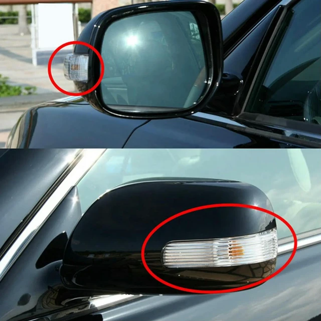 Alt view image 3 of 3 - 2X Right Side(Rh)Wing Mirror Door Indicator Lens Turn Signal Light For Toyota Camry 2006-2011 Vios 2008-2013 81730-06062