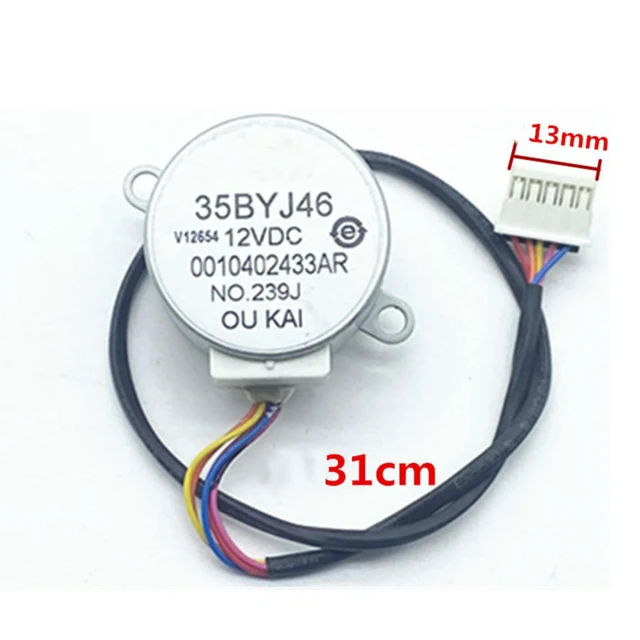 Alt view image 3 of 3 - 1 PCS 12V Step Motor 35BYJ46 with 31cm Cable For Haier Air Conditioner Swing Blade Synchronous Motor Air Conditioning Parts