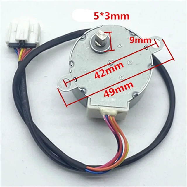 Alt view image 2 of 3 - 1 PCS 12V Step Motor 35BYJ46 with 31cm Cable For Haier Air Conditioner Swing Blade Synchronous Motor Air Conditioning Parts