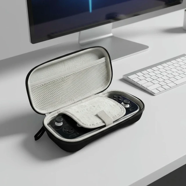 Alt view image 3 of 3 - Carrying Case for AYN Odin 3 Shockproof Bag with Accessory Pocket for Controller & Travel Protection