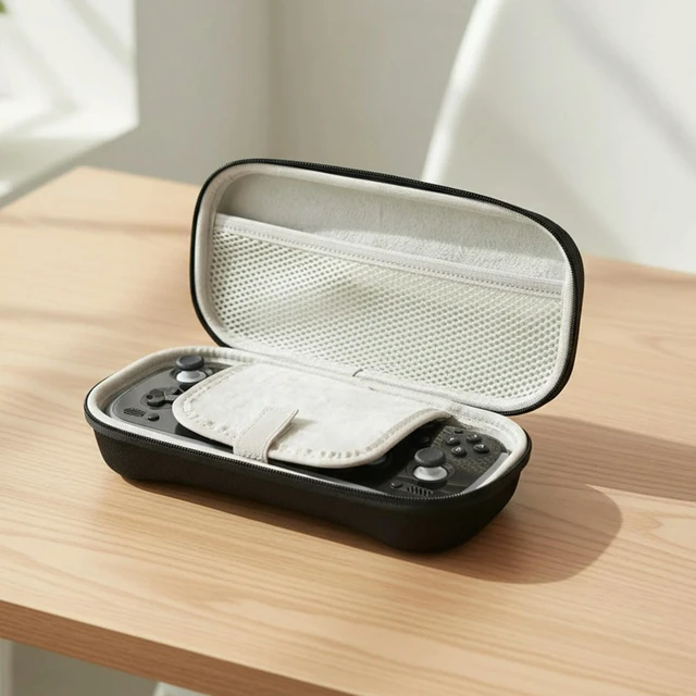 Alt view image 2 of 3 - Carrying Case for AYN Odin 3 Shockproof Bag with Accessory Pocket for Controller & Travel Protection