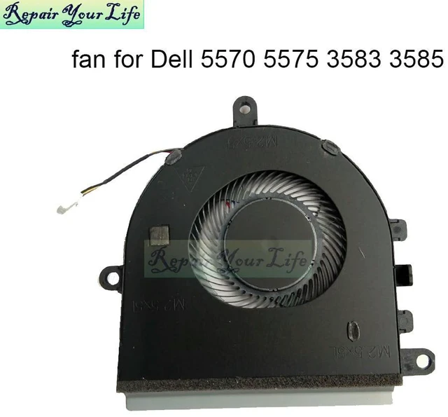 Main image of 07MCD0 Laptop CPU Cooling Fan Cooler for Inspiron 15 5570 5575 3583 3584 3585 5593 3533 P75F 7MCD0 DC28000K7F0 PB7806S05HN2