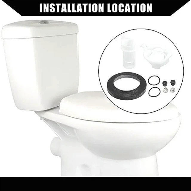 Alt view image 2 of 3 - Durable Leak-Resistant 42049 Water Valve Kit For Style II RV Toilets Easy Install