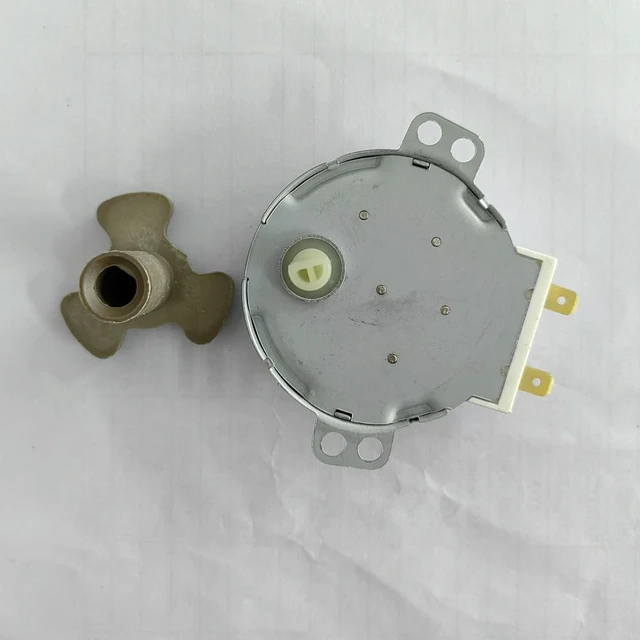 Alt view image 2 of 3 - 1 PCS 49TYZ-A2 220-240V 4W Micro Turntable Synchronous Tray Motor Microwave Oven Accessories Replacement Microwave Oven Motor
