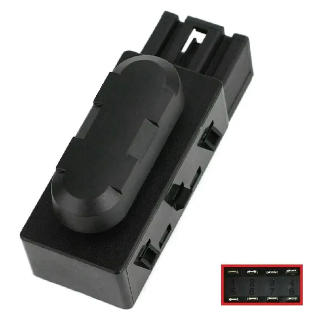 Alt view image 3 of 3 - 6 Way Power Seat Switch Replacement Parts For Ford F150 Ford F250 F350 F450 F550 Super Duty 2009-2014 9L3Z14A701A 5F9Z14A701AA