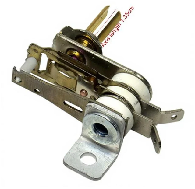 Alt view image 2 of 3 - 2Pcs Adjustable Heat Control for Supor Griddle Lower Plate Electric Griddle H-Axis Temperature Control Accessories