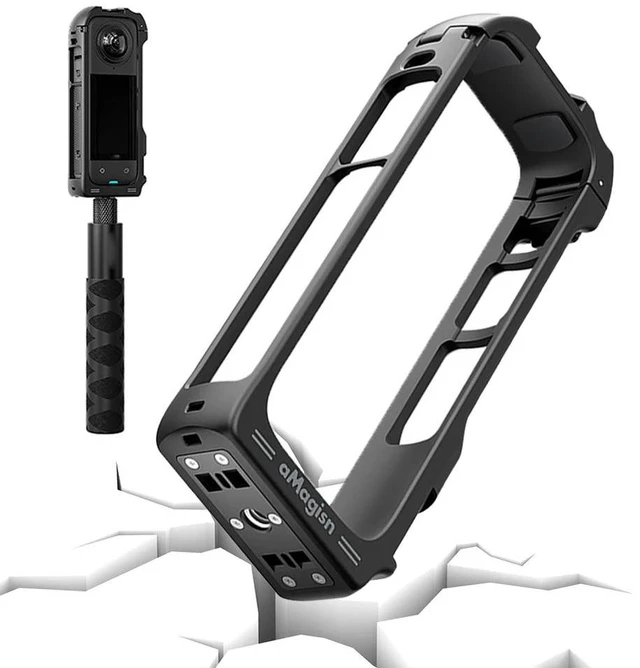 Main image of For X4 Protective Frame Magnetic Quick Release Expansion Bracket Frame Cage for Insta 360 X4 Sports Camera Accessories