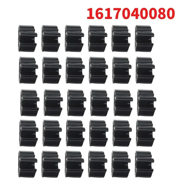 Alt view image 3 of 3 - 30Pcs 1617040080 Pipe Buckle Kit Wiper Arm Sprays For 3008 5008 408 Citroen C5 C5X Tesla Model 3 M Y Series