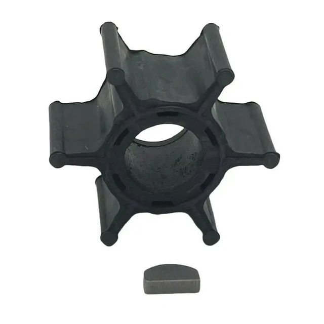 Alt view image 3 of 3 - For Outboard Engine Replacement Water Pump Impeller 17461-93501 Fits 2 Stroke 9.9 16DT9.9 DT16