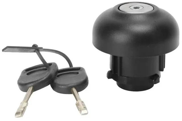 Main image of Locking Fuel Tank Cap With 22Key 1715043 Replacement Car Fuel Filler Cover 1715043 ABS Locking With 2-Key For MK7 200662014