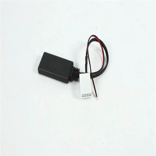 Alt view image 3 of 3 - 3X For 207 307 407 308 For Citroen C2 C3 RD4 Car 12Pin Bluetooth Module Radio AUX-IN Aux Cable Adapter