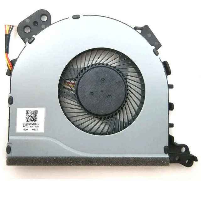 Alt view image 2 of 3 - CPU Cooling Fan For 320-15 320-14ABR 520-15AST 330-15ikb 320 15ABR 15AST 15IAP 15IKB Cooler Radiator DC28000DBF0