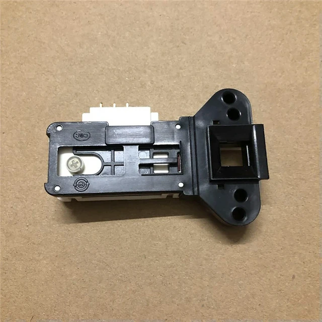 Alt view image 2 of 3 - Washing Machine 0024000324 Electronic Door Lock Delay Switch Compatible for Haier Drum Washing Machine Washer XQG70-1012 Parts