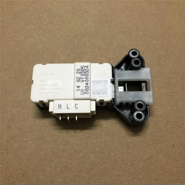 Main image of Washing Machine 0024000324 Electronic Door Lock Delay Switch Compatible for Haier Drum Washing Machine Washer XQG70-1012 Parts
