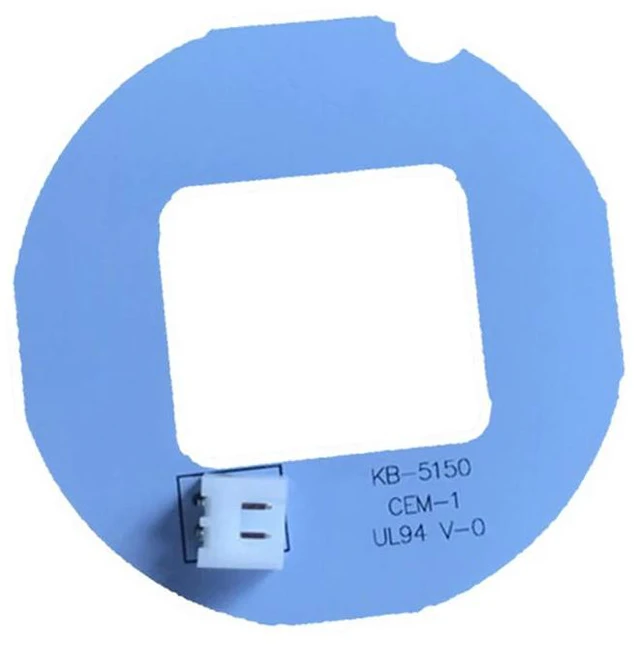 Alt view image 2 of 3 - 1PCS Freezer Light Round LED Lighting For Midea Refrigerator LED Light Panel BCD-230WT 186WM 231WTM DC12V 3W Refrigerator Lamp