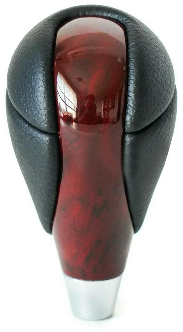 Main image of 2X Red Leather Automatic Transmission Gear Shift Knob For Lexus ES IS RX GS Gear Head