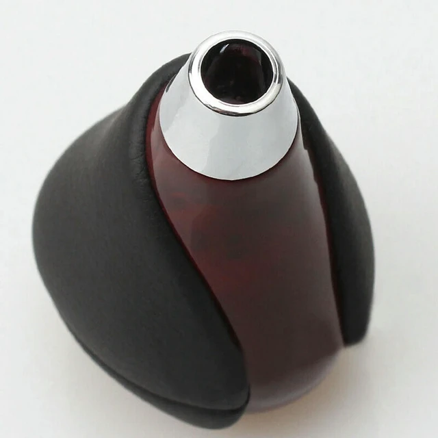 Alt view image 3 of 3 - 2X Red Leather Automatic Transmission Gear Shift Knob For Lexus ES IS RX GS Gear Head