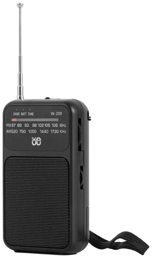 Main image of Pocket AM FM Radio Operated Pointer Radio Built-in Speaker w/ 3.5mm Headphone Jack Stereo Radio Player