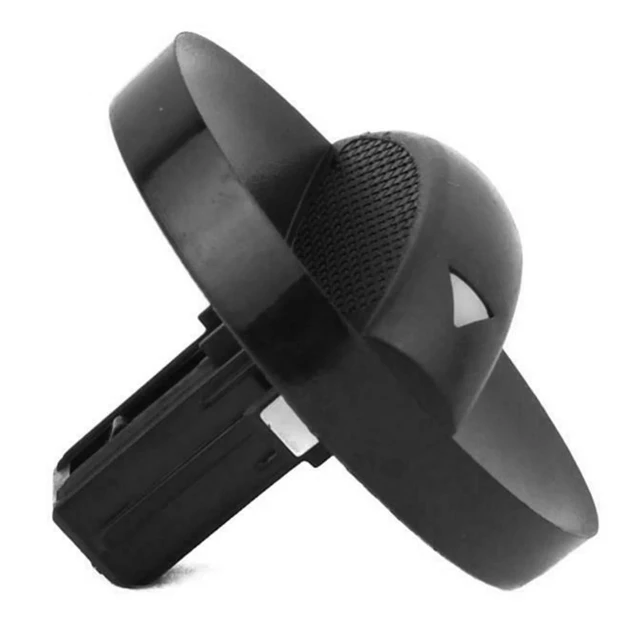 Alt view image 2 of 3 - 6X Car Air Condition A/C Panel Control Switch Knob Black For Toyota Hilux Vigo 2004-2011 55905-0K011 559050K011