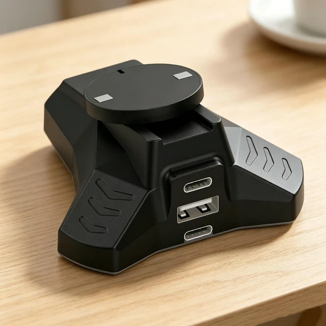 Alt view image 2 of 3 - Mouse Dock Station for PROX Superlight 1-2 / G903 / G403 Gaming Mouse Charging Dock Compact Design PC & ABS Material