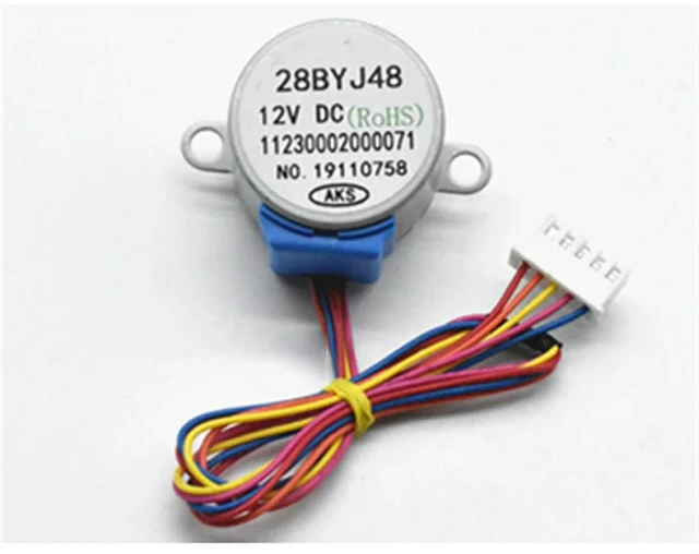 Main image of 1 PCS Wall-Mounted Air Conditioning 2P 12V Motor 28BYJ48 with 21cm Cable For AUX Air Conditioner Swing Blade Synchronous Motor