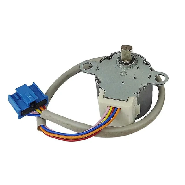 Alt view image 2 of 3 - Air Conditioning 12V Step Motor 24BYJ48 0010403350/G Motor Parts For Haier/Leader Air Conditioner Swing Blade Synchronous Motor