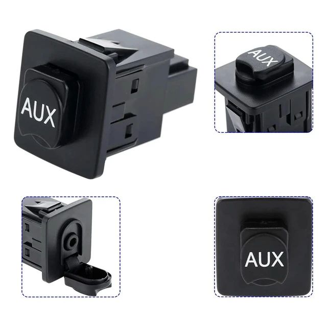 Alt view image 3 of 3 - Auxiliary Input Jack Accord Aux Port Replacement 39112-TA0-A01 For Honda Accord Sedan Crosstour Pilot