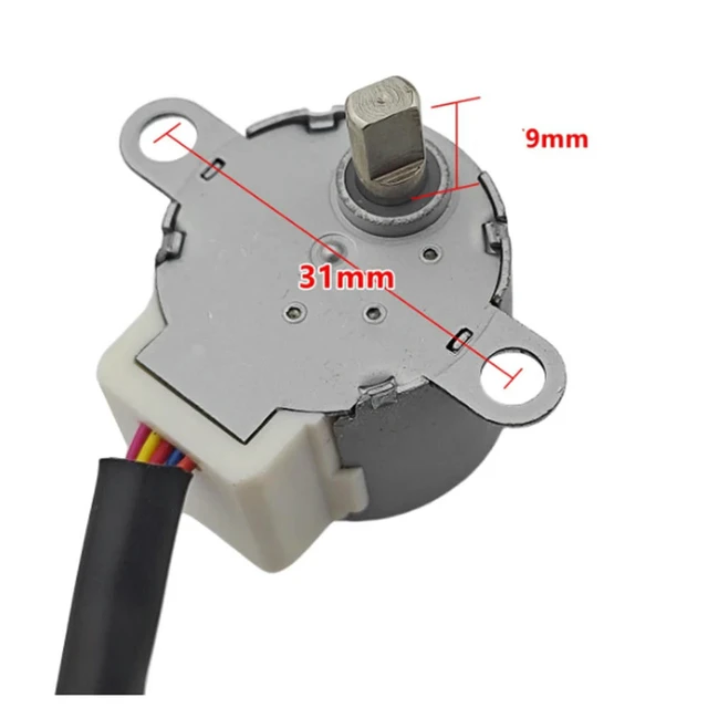 Alt view image 2 of 3 - Wall-Mounted Air Conditioner 12V Airflow Motor 24BYJ48 For Yangzi/Hisense/Kelon Air Conditioner Swing Blade Synchronous Motor