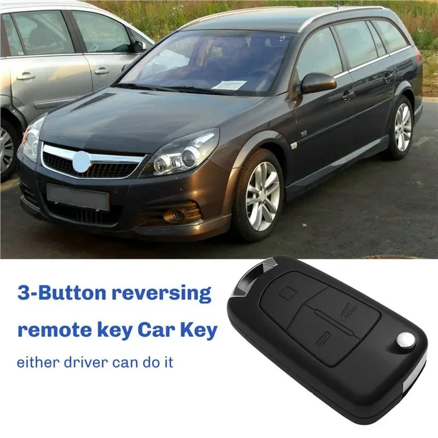 Alt view image 3 of 3 - PCF7941/7946 433Mhz Car Remote Key 3-Button Reversing Control For For Vectra C 2006-2008