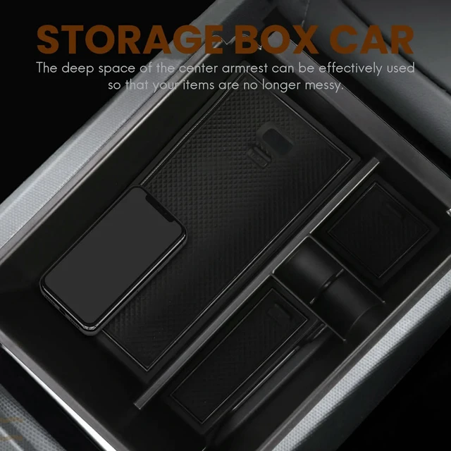 Alt view image 3 of 3 - Centre Console Armrests Box Organiser Interior Accessories For Hyundai Tucson NX4 2021 2022
