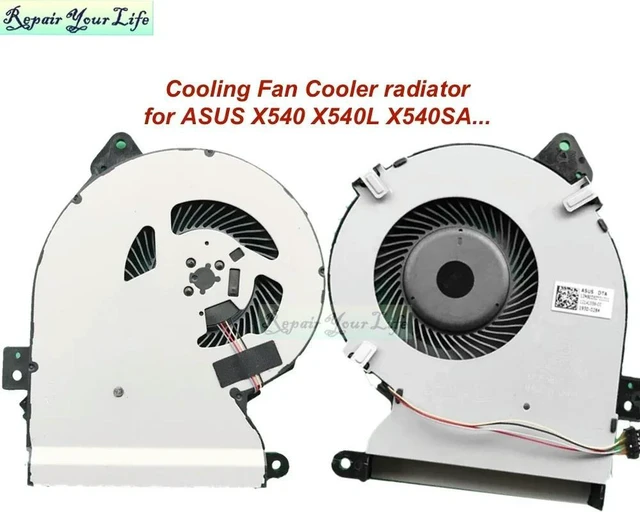 Main image of Laptop CPU Cooling Fan for X540 F540 X540SA X540S X540SC X540LA X540LJ X540YA X540L PC Fans Cooer Radiator 13NB0B10T01111