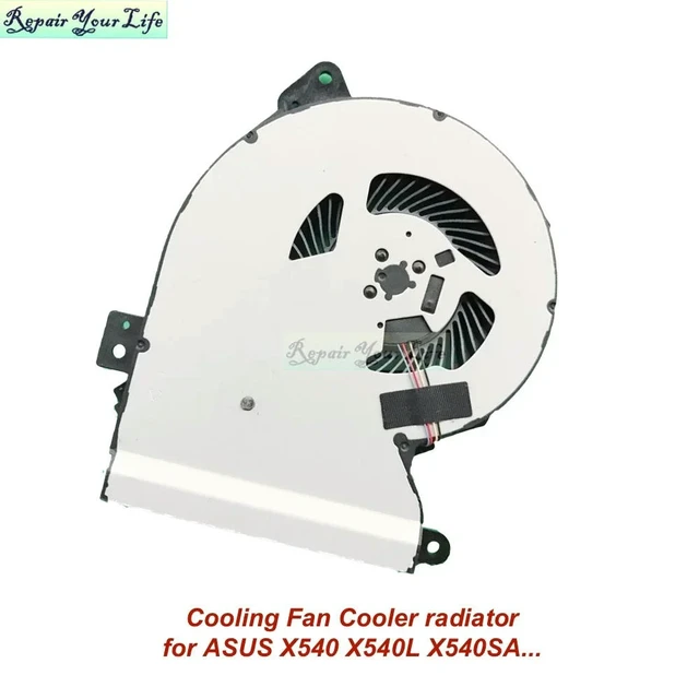 Alt view image 3 of 3 - Laptop CPU Cooling Fan for X540 F540 X540SA X540S X540SC X540LA X540LJ X540YA X540L PC Fans Cooer Radiator 13NB0B10T01111