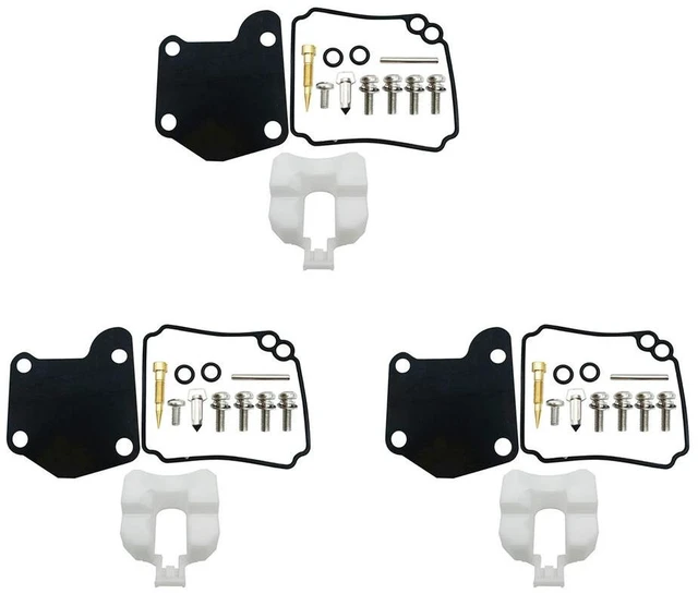 Main image of 3X 63V-W0093-00 Boat Motor Carburetor Repair Kit For 2-Stroke 9.915Outboard Engine
