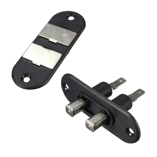 Alt view image 3 of 3 - 6X Black Sliding Door Contact Switch For Car Van Alarm Central Locking For VW T4 FORD