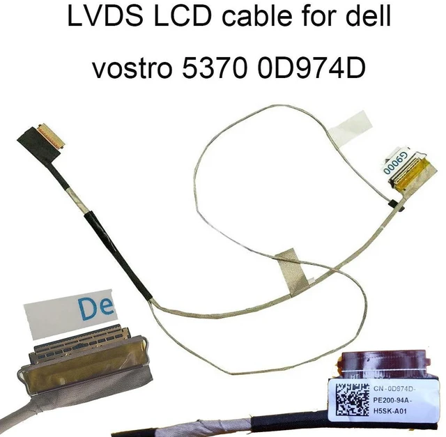 Main image of Orig Computer Cables for Vostro 5370 13-5370 5000 V5370 P/N CN 0D974D D974D Led Lcd Video LVDs Cable Screen Flex Hot