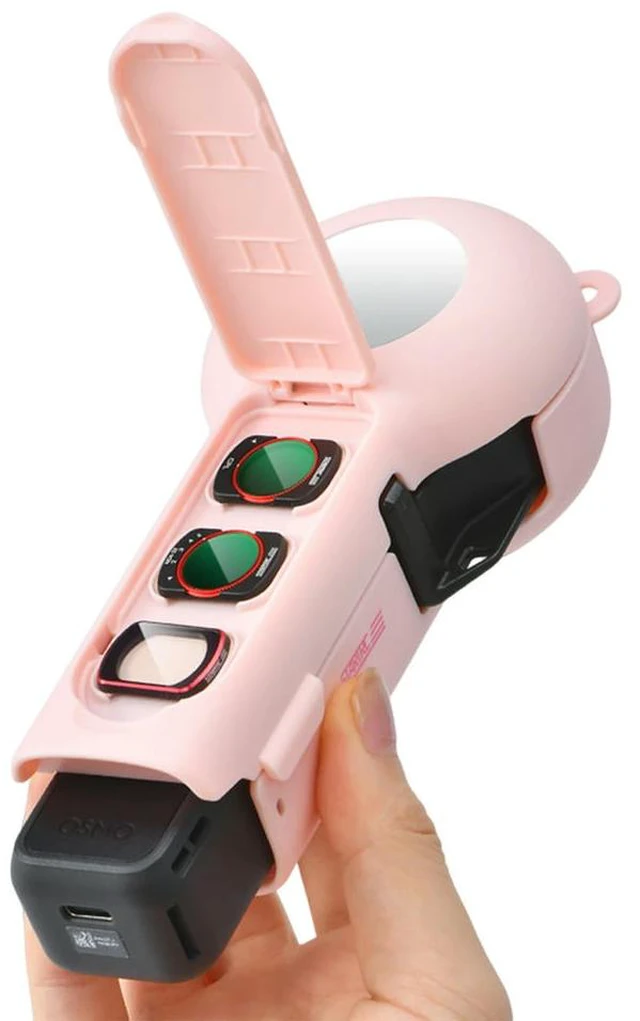 Main image of Protective Cover with Alone Filter Cases Cute Hard Case Lightweight Fit for Pocket4 Action Camera