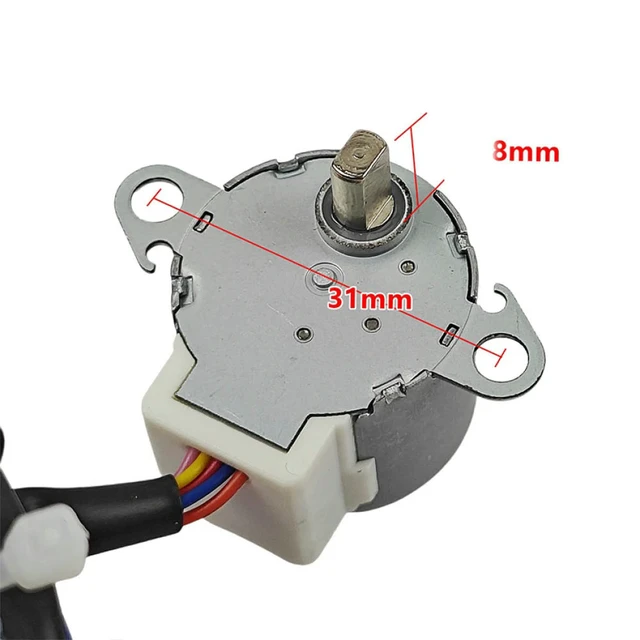Alt view image 2 of 3 - 1 PCS 12V Motor 24BYJ48 with 38cm Cable For Aux Wall-Mounted Air Conditioner Swing Blade Synchronous Motor 11230002000058