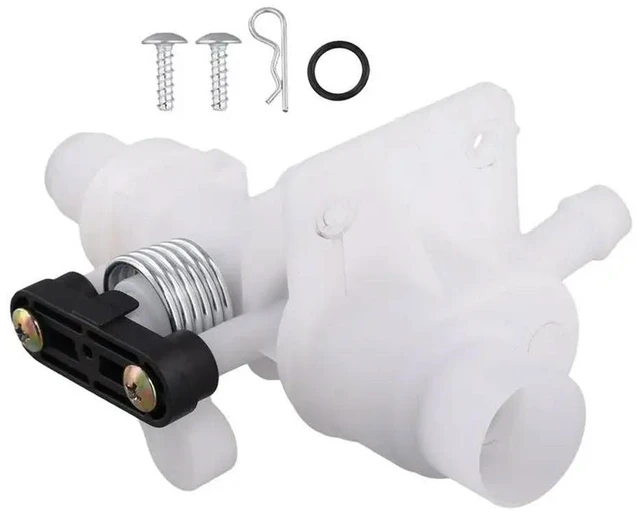 Main image of RV Water Valve Kit For Thetford Bravura RV Toilet Water Module Repair Replacement Set