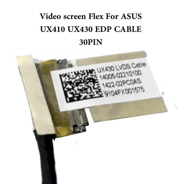 Alt view image 2 of 3 - LCD LVDS Flex Screen Cable NON-TOUCH For UX3400UA UX430 UX430U UX430UAR 1422-02P90AS 14005-02210100 02210500 30Pins