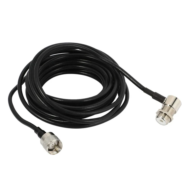 Alt view image 3 of 3 - 2X 16Ft RG58 PL259 UHF To SO239 Connectors For Car Radio Mobile Antenna Mount Cable
