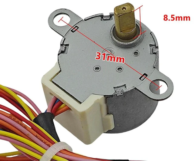 Main image of 1 PCS 12V Step Motor 24BYJ48-Q3 with 40cm Cable For CHANGHONG Wall-mounted Air Conditioner Swing Blade Synchronous Motor Parts