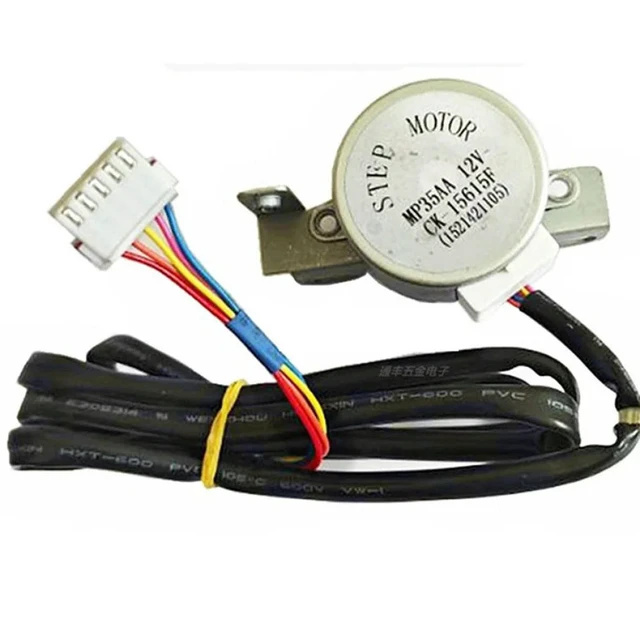 Alt view image 2 of 2 - 1PCS Cabinet Air Conditioning 2P-3P 12V Step Motor MP35AA with 87cm Cable For Gree Air Conditioner Swing Blade Synchronous Motor