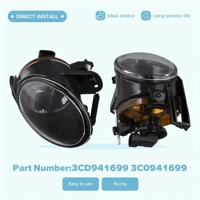 Alt view image 2 of 3 - Car Left Fog Lamp Assembly 3CD941699 For VW Passat B6 2006-2010 Front Bumper Anti Fog Light Auto Accessories 3C0941699