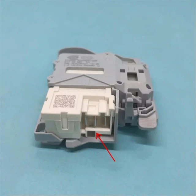 Alt view image 2 of 3 - 1 PCS 0024000128R Electronic Door Lock Switch for Haier JQG100-HB11W XQG100-HBD12516 EG100RO61 Drum Washing Machine Washer Parts