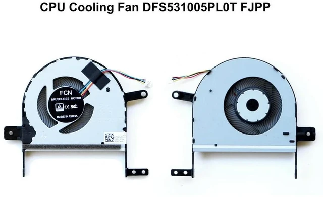 Main image of CPU Cooing Fans For VivoBook S510 X510 S510UF X510U X510UAR S510UQ S510UA F510U Notebook Cooler Fan DFS531005PL0T FJPP