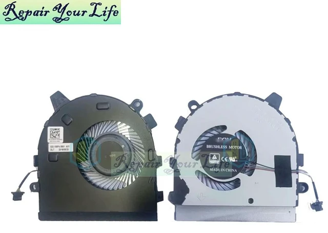 Alt view image 3 of 3 - Laptop CPU Cooling Fan For Inspiron 13 7000 7390 7391 2-in-1 P113G001 023.100GI.0011 PC Cooler 01XVDH 0HYPYN HYPYN 1XVDH