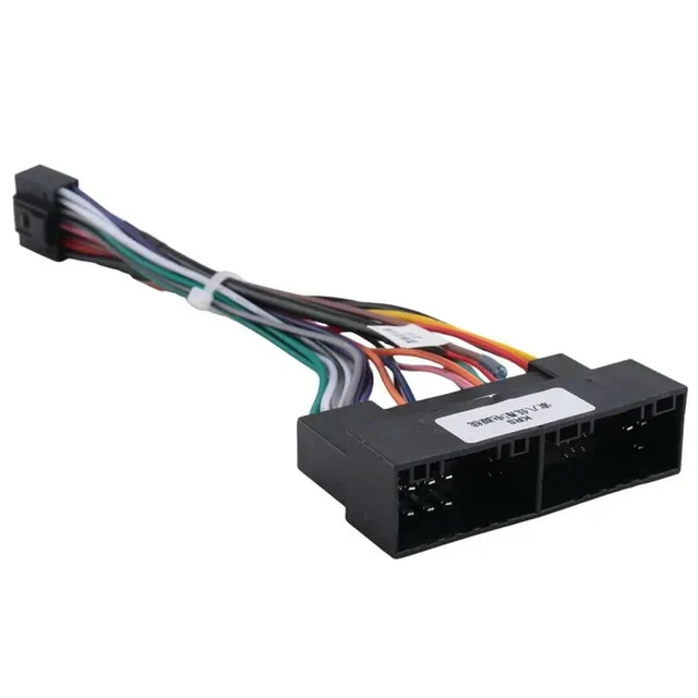 Alt view image 2 of 3 - 5X Car Stereo Audio 16 PIN Android Power Wiring Harness Adaptor For KIA Carens K2/K3/K4/K5 IX35 Elantra Sonata