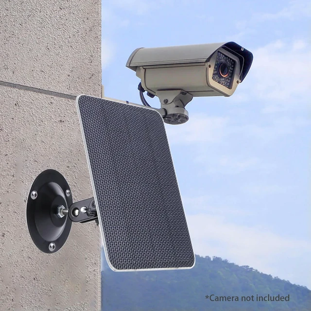 Alt view image 2 of 3 - 10W 5V Solar Panel IP Security Camera Charger USB-C Port Monocrystalline Solar Panel Waterproof Lights